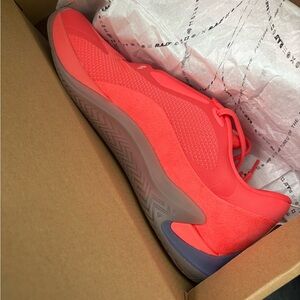 Women's Vibrant Red Athletic Shoes